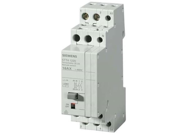 Fjernkontakt DIN-skinne Siemens 5TT4122-0 2 x sluttekontakt 250 V 16 A 1 stk 1 stk