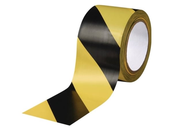 Rocol RS56015 markeringsbånd EasyTape™ sort, gul (L x B) 33 m x 75 mm 1 stk