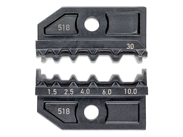 Knipex 97 49 30 Krympinsats Oisolerad stötkontakt 1,5 till 4 mm² Passar märke Knipex 97 43 200, 97 43 E, 97 43 E AUS, 97 43 E UK, 97 43 E US