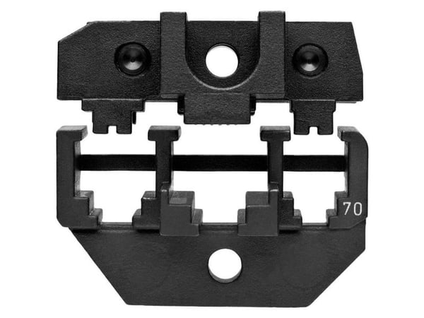 Knipex 97 49 70 Puristusliitin modulaarinen pistoke (länsimainen pistoke) RJ10, RJ11, RJ12, RJ45 Sopii merkkiin Knipex 97 43 200, 97 43 E, 97 43 E ...