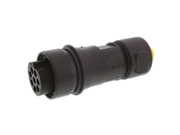 Bulgin PXP6011/08S/CR/0709 rundstiftkontakt, rett samlet poltall: 8-serie (rundstiftkontakt): Buccaneer 6000, 1 stk