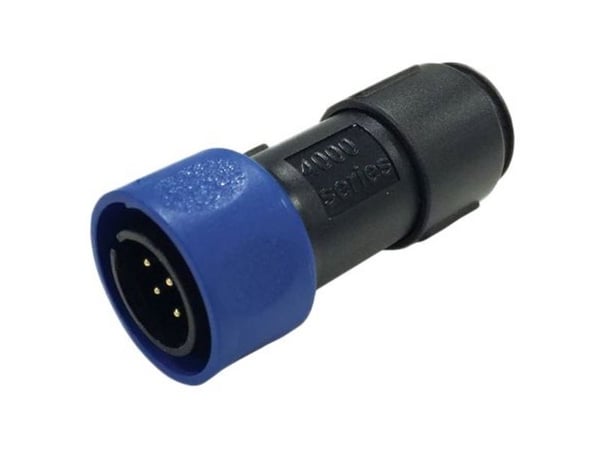 Bulgin PXP4010/08P/6065 rundkontakt hunn/hann rett, totalt poltall 8 Buccaneer 4000 (1 stk.)