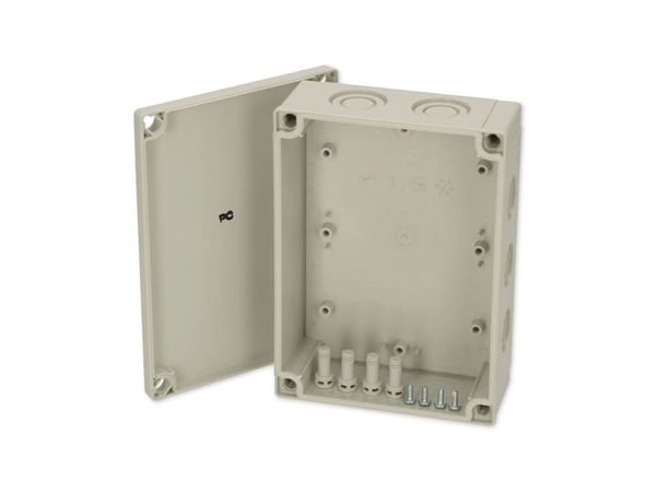 Fibox PCM 150/60 G Universalkabinet 180 x 130 x 60 Polykarbonaatti Gråhvid (RAL 7035) 1 stk