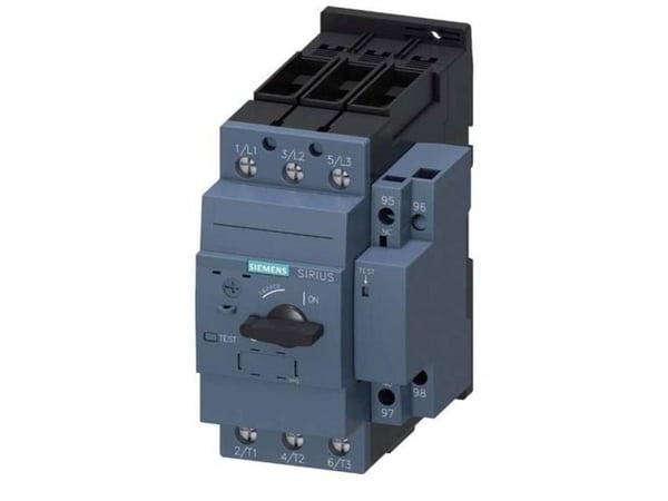 Siemens 3RV2131-4UA10 Strömbrytare 1 st Inställningsområde (ström): 32 - 40 A Kopplingsspänning (max): 690 V/AC (B x H x D) 75 x 140 x 149 mm