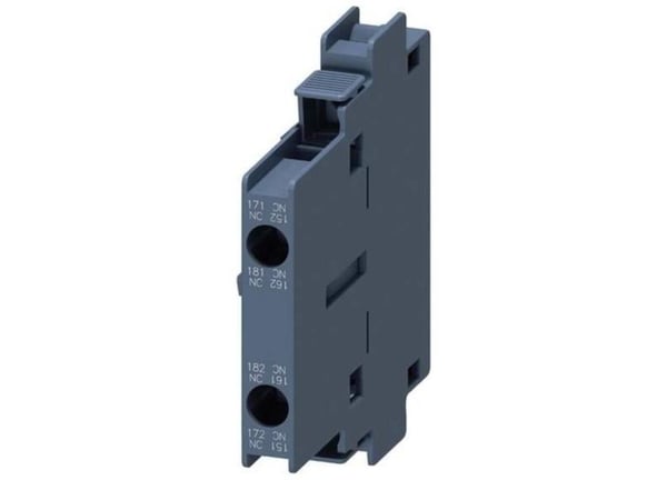 Hjälpkontakt 2NC 10mm S3-S12 mot. kontakt 2P