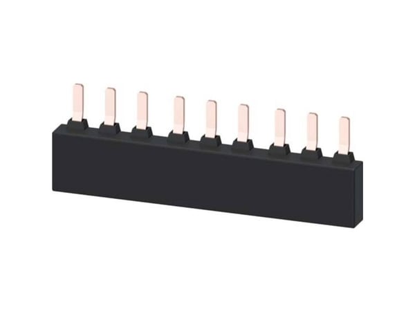 Samleskinne for 3 motorværn str. S2 afstand: 55 mm, 3RV1935-1B