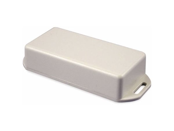 Hammond Electronics 1551KFLGY elkabinett 80 x 40 x 20 ABS grå/hvit (RAL 7035) 1 stk