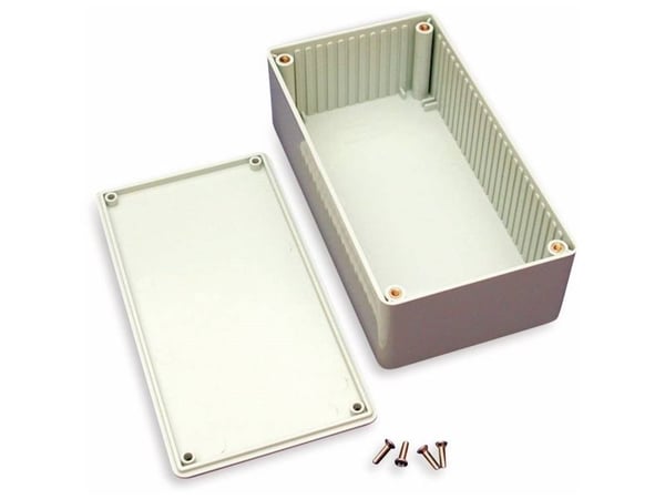 Hammond Electronics 1591DGY euro-kabinett 150 x 80 x 50 ABS gråhvit (RAL 7035) 1 stk
