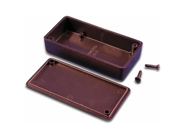 Hammond Electronics 1551KBK universekabinet 80 x 40 x 20 ABS sort, 1 stk