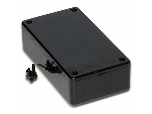 Hammond Electronics 1591BBK Euro-kabinett 112 x 62 x 31 ABS svart, 1 stk