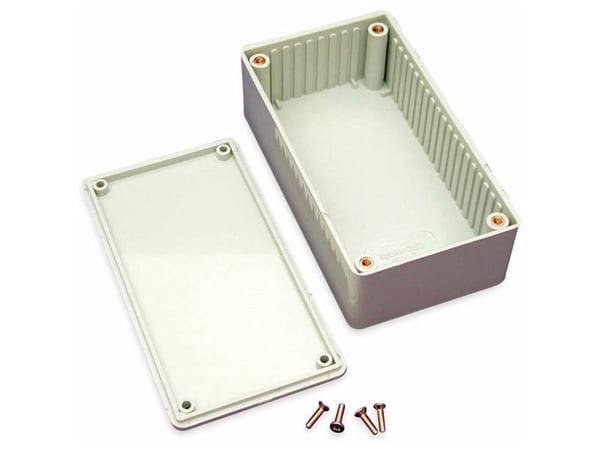 Hammond Electronics 1591CGY Eurokotelo 120 x 65 x 40 ABS harmaa valkoinen (RAL 7035) 1 kpl