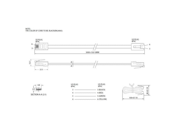 shiverpeaks BS70095-8/4, 15 m, RJ45, RJ45, Sort, Hankjønn, Hankjønn