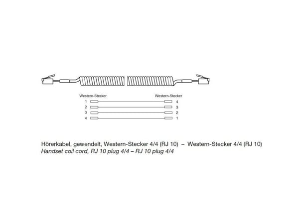 shiverpeaks BS70135-7.5, 7,5 m, RJ-10, RJ-10, Hvit, Hankjønn, Hankjønn