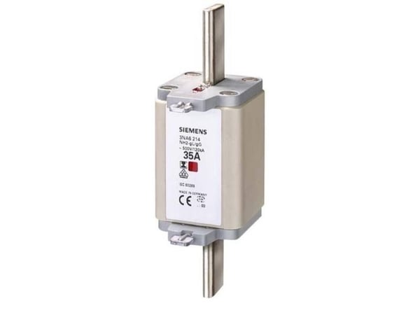 Siemens 3NA6220 Sikringsindsats Sikringsstørrelse = 2 50 A 500 V 3 stk