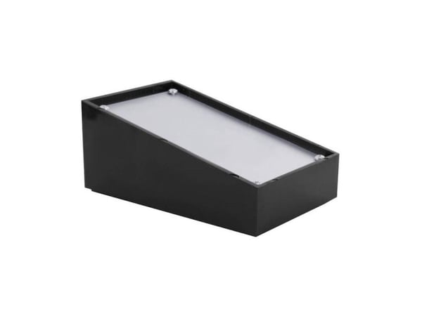 TEKO 102.9 skrivebords-kabinett (L x B x H) 109 x 70 x 50 mm plast, aluminium svart/sølv, 1 stk