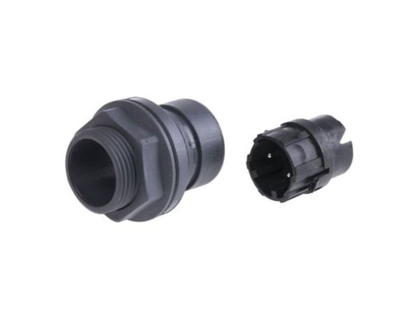 Bulgin PXP6012/02P/ST rund stik, innbygging, samlet poltal: 2, Serie (rundstikkontakt): Buccaneer 6000, 1 stk
