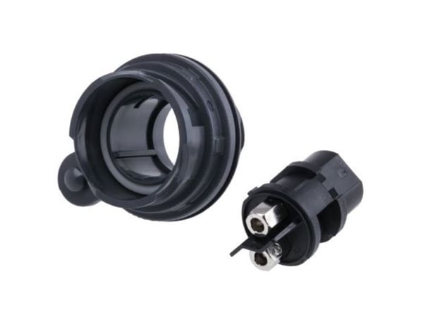 Bulgin PXP7012/02S/ST rundkontakt for tilkobling/innbygging 2-polet, serie Buccaneer 7000, 1 stk