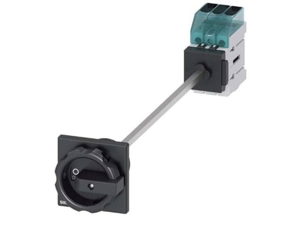 Lastdelningskontakt Svart 3-polig 16 mm² 25 A 690 V/AC Siemens 3LD31480TK51
