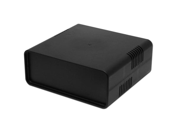 Donau Elektronik 523178 Yleiskaappi 146 x 150 x 60 Polystyreeni (EPS) Musta 1 kpl