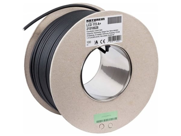 Kathrein LCD 115 A+, 100 m, Musta