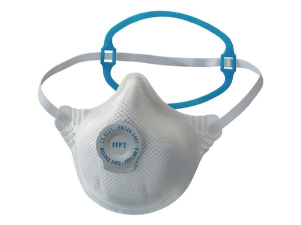 Moldex Smart Solo 249501 Finstøvmaske med ventil FFP2 D 20 stk