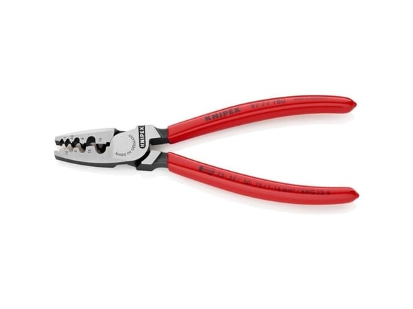Knipex puristuspihdit kaapelihylsyille