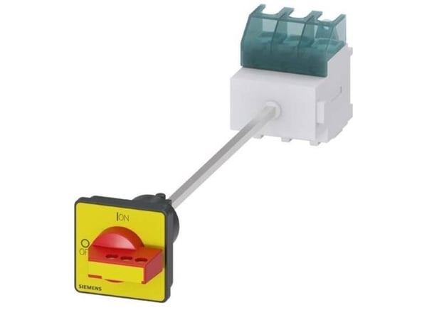 Lastdelingskontakt rød/gul 3-polet 35 mm² 63 A 690 V/AC Siemens 3LD25170TK13
