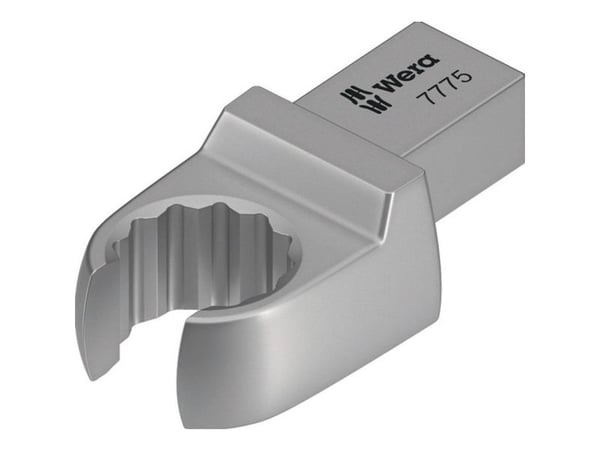 Wera 7775, Torque wrench end fitting, Sølv, 1 stykker, Chromium-Vanadium Steel (Cr-V), 10 mm, 4,4 cm