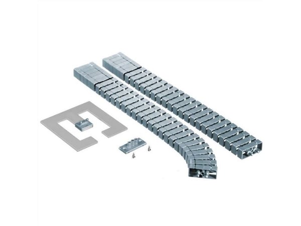 Bachmann 930.023, Sølv, 0,75 m, 55 mm, 55 x 750 x 22 mm