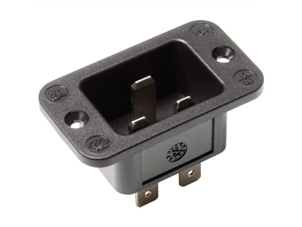 Bachmann 917.173, C20, Sort, Thermoplast, 250 V, 16 A