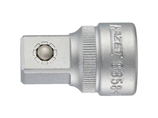 Hazet adapter, innvendig sekskant 10 mm (3/8") til utvendig firkant 12,5 mm (1/2") 8858-1 (8858-1)