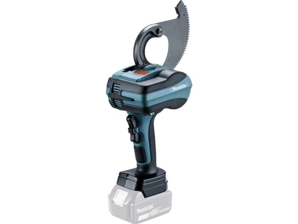 Makita DTC100ZK Kaapelileikkuri Soveltuu alumiini- ja kuparikaapelille, yksi- ja monijohtimille 47 mm