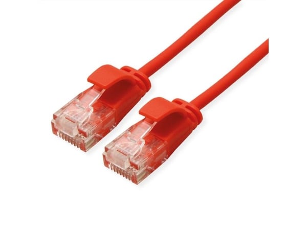 ROLINE 21.15.3917, 5 m, Cat6a, U/UTP (UTP), RJ-45, RJ-45, Rød