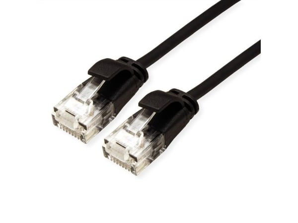 ROLINE 21.15.3953, 1 m, Cat6a, U/UTP (UTP), RJ-45, RJ-45, RJ-45