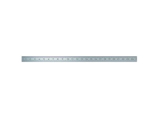 BMI taivutettava teräsviivain 1000mm 18x0.5mm VA DIN2968 plus6 963100030 Mittaviivain 1000 mm Ruostumaton teräs