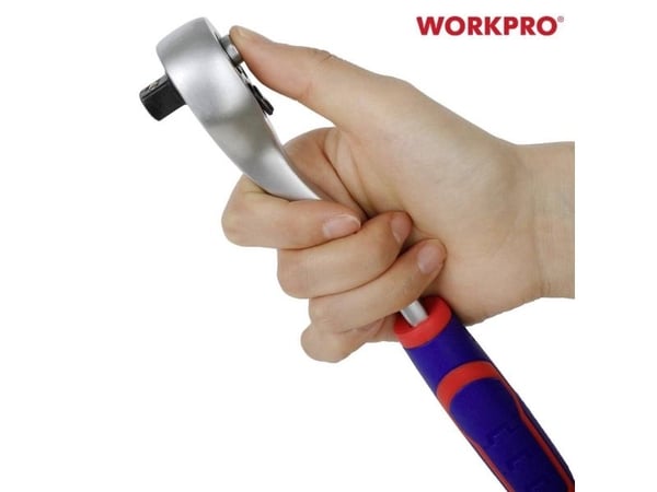 WorkPro WP271012 reversibel skralle 1/2 (12,5 mm) 254 mm