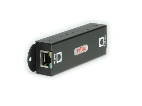 ROLINE Gigabit PoE+ Extender, 2 Port, 98 g, 20 x 32 x 123 mm