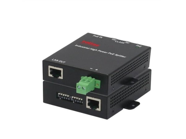 ROLINE 21.13.1173, Gigabit Ethernet, 10,100,1000 Mbit/s, IEEE 802.3af,IEEE 802.3at, Cat5,Cat6, Sort, Overstrøm, Overoppheting, Kortslutning, Under ...