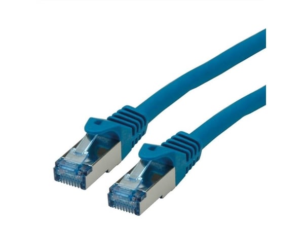 ROLINE 21152842, 2 m, Cat6a, S/FTP (S-STP), RJ-45, RJ-45, Blå