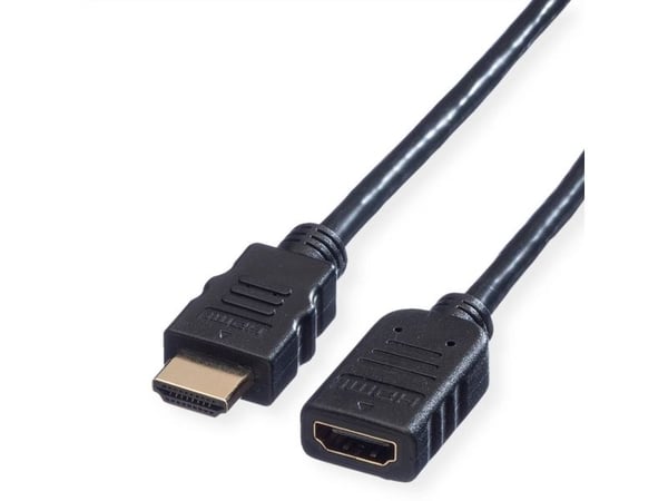 Value 11.99.5571, 1,5 m, HDMI-tyyppi A (vakio), HDMI-tyyppi A (vakio), 3840 x 2160 pikseliä, Musta