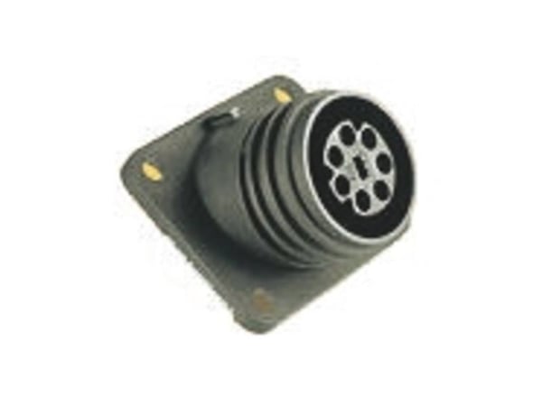 Bulgin EXP-0941/04/S rundstiftkontakt, polantall: 4, 1 stk