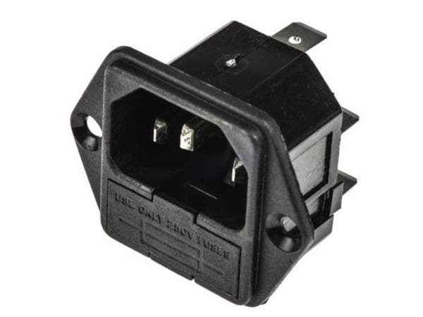 Bulgin PF0002/63 Strømstik 1 stk Bulgin PF0002/63 Strømstik 1 stk
