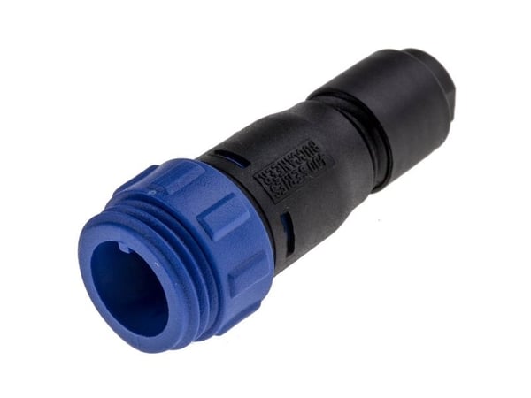 Bulgin PX0411/06P/4550 Pyöreä liitin Pistorasia Kokonaisnapojen määrä: 6 1 kpl 1 kpl