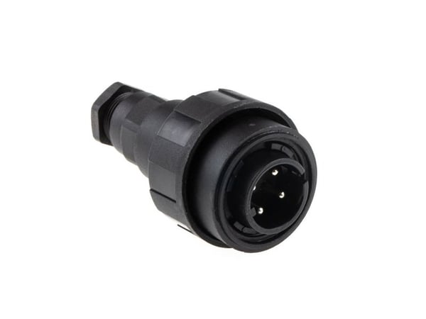 Bulgin PX0748/P rundstik (rundplugg) samlet polantall: 4, serie PX07
