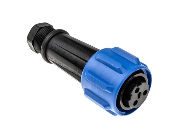 Bulgin PX0911/03/S rundstift-tilkobling, rett samlet poltall: 3, serie (rundstiftforbindelse): PX (1 stk)