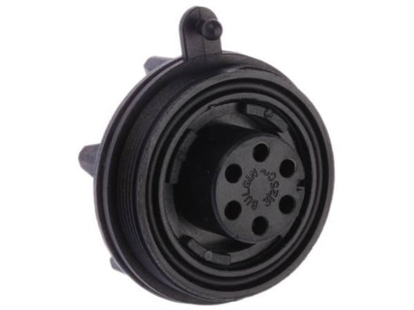 Bulgin PX0738/S rundkontakt tilkobling, innbygging, totalt polantall: 6, serie (rundkontaktforbindelse): PX, 1 stk