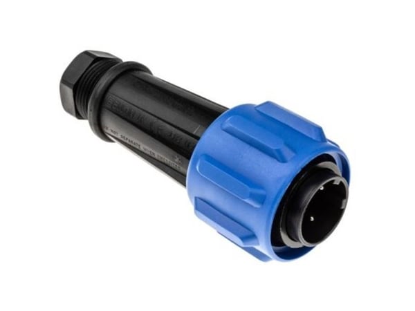 Bulgin PX0911/03/P rundkontakt rett - samlet poltall: 3 serie (rundstiftforbindelse): PX09 - 1 stk