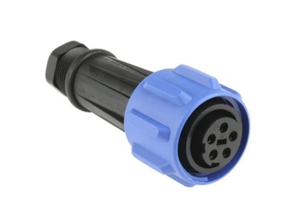 Bulgin PX0911/05/S rundstift-tilkobling, rett samlet polantall: 5, Serie (rundstiftforbindelse): PX 1 stk