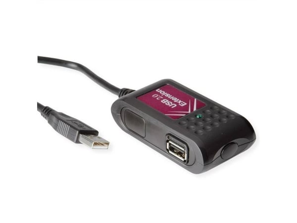 VALUE 12991089, 5 m, USB A, USB A, USB 2.0, 0,48 Gbit/s, Musta
