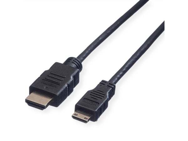 Value HDMI High Speed Cable + Ethernet, A - C, M/M 2 m